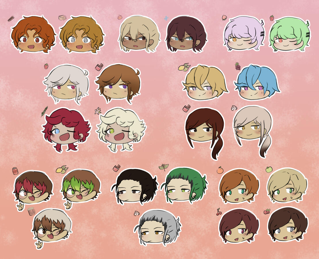 Alt Color References Art by Canna